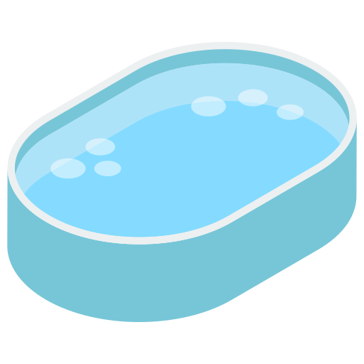 Bathtub Generic Isometric icon