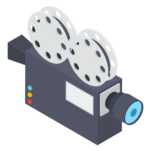 videocamera Generic Isometric icoon