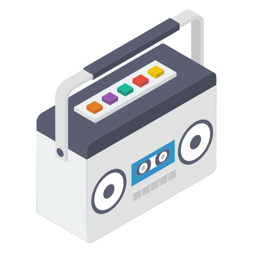 Boombox Generic Isometric icon