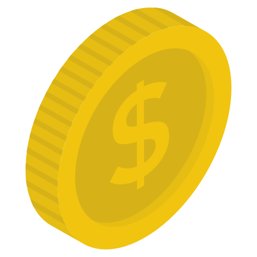 moeda de dólar Generic Isometric Ícone