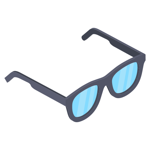 okulary do czytania Generic Isometric ikona