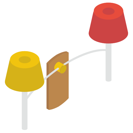lámparas Generic Isometric icono