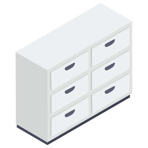 Chest of drawers Generic Isometric icon