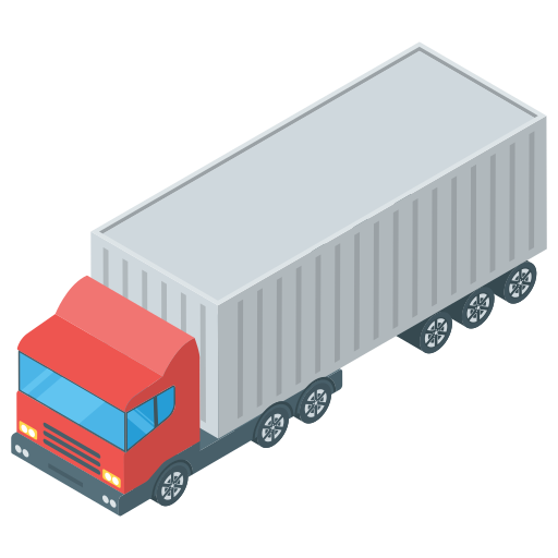 Cargo truck Generic Isometric icon