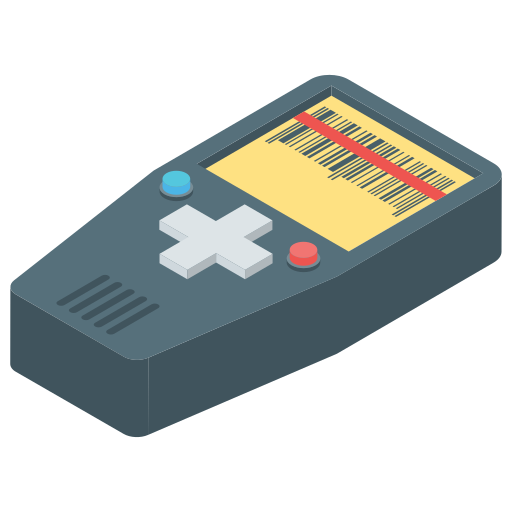 Barcode scanner Generic Isometric icon