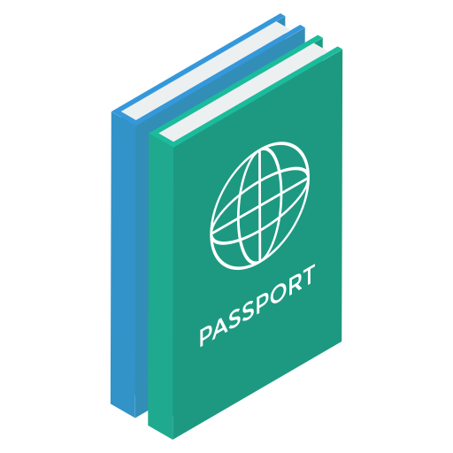 paszport Generic Isometric ikona
