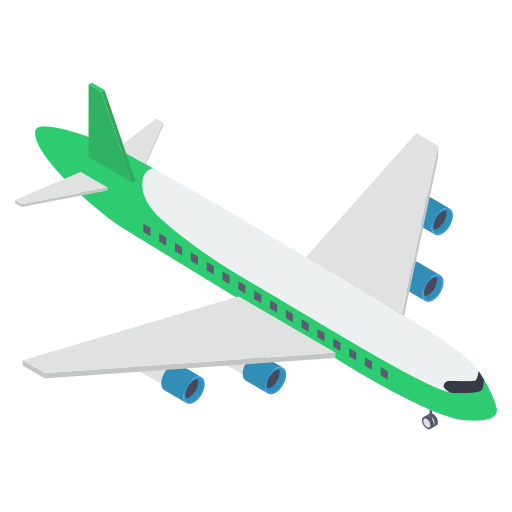 samolot Generic Isometric ikona