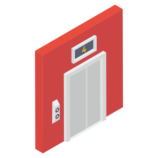 Elevator Generic Isometric icon
