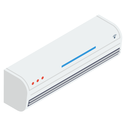 klimatyzator Generic Isometric ikona