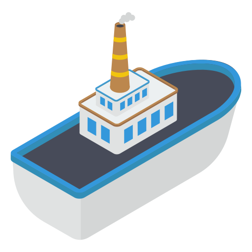 Cruise ship Generic Isometric icon