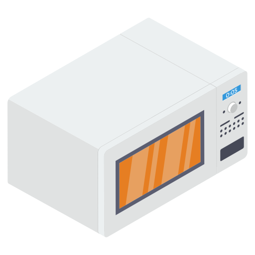 Microwave oven Generic Isometric icon