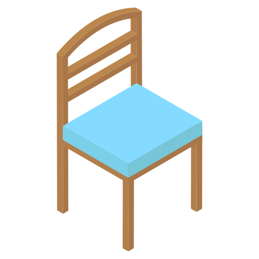 krzesło Generic Isometric ikona