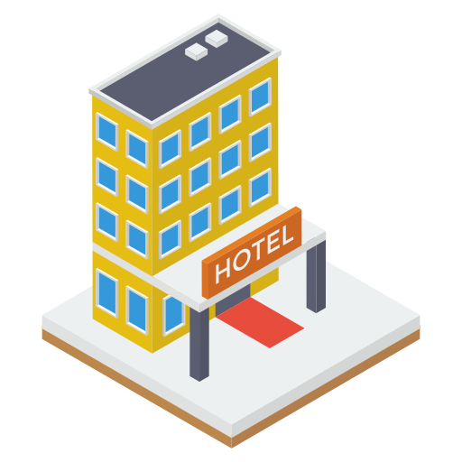 hotel Generic Isometric ikona