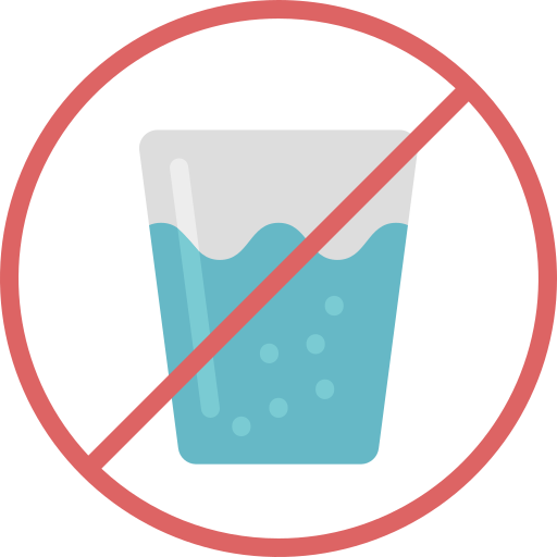 No drinks Juicy Fish Flat icon