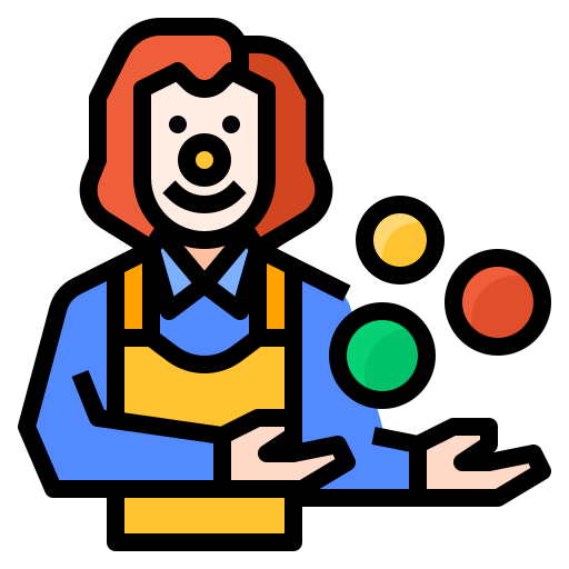 Clown Ultimatearm Lineal Color icon