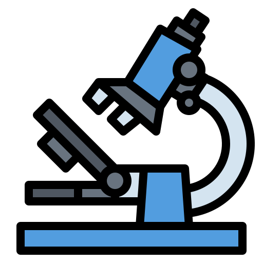 microscopio Ultimatearm Lineal Color icona