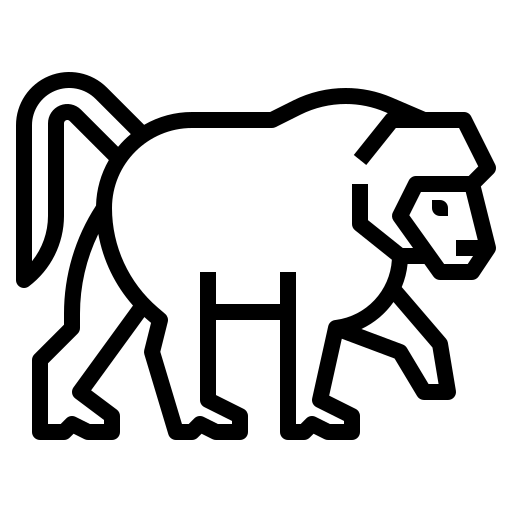babuino Ultimatearm Outline icono