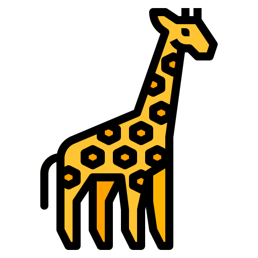 girafe Ultimatearm Lineal Color Icône