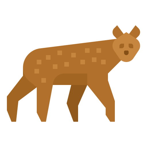 Hyena Ultimatearm Flat icon
