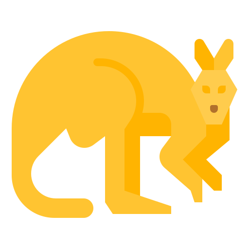 känguru Ultimatearm Flat icon