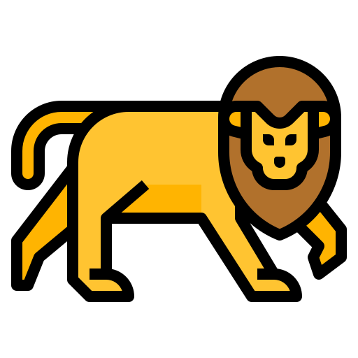 león Ultimatearm Lineal Color icono