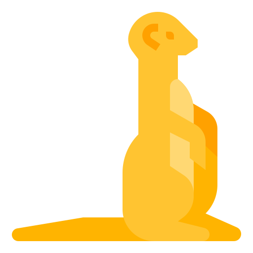 meerkat Ultimatearm Flat icoon