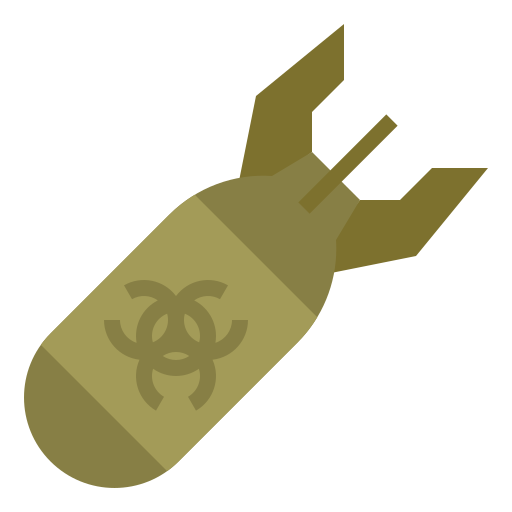Bomb Ultimatearm Flat icon
