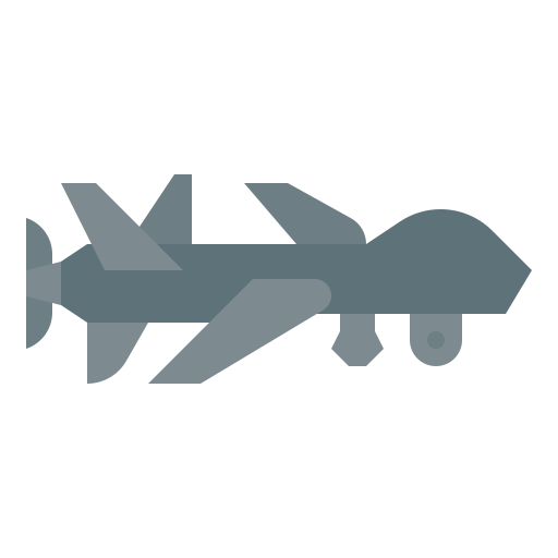무인 비행기 Ultimatearm Flat icon