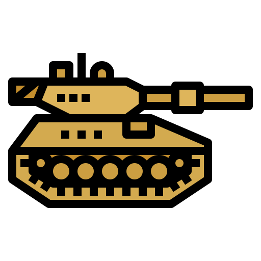 czołg Ultimatearm Lineal Color ikona