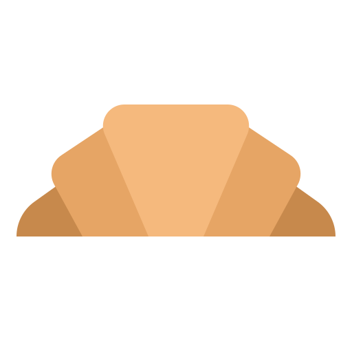 Croissant Ultimatearm Flat icon