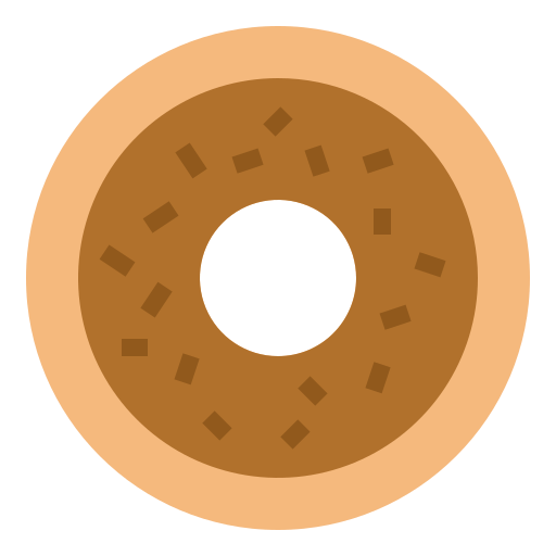 도넛 Ultimatearm Flat icon