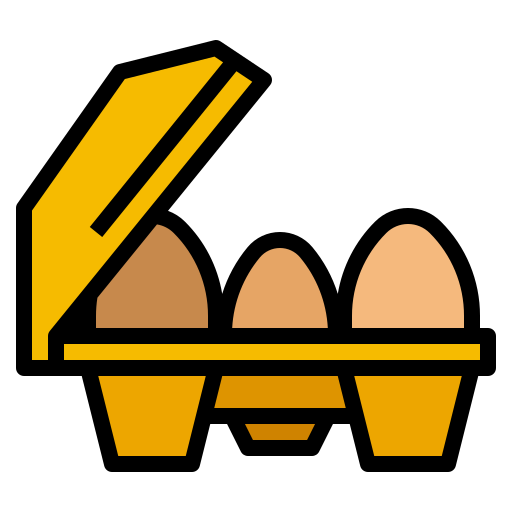 des œufs Ultimatearm Lineal Color Icône