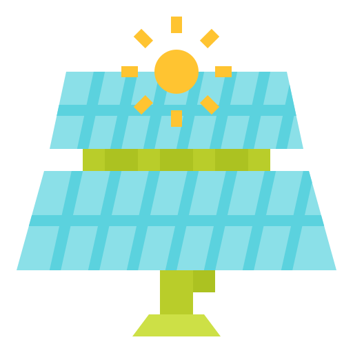 energía solar Ultimatearm Flat icono