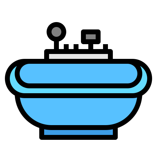 Bathtub Ultimatearm Lineal Color icon