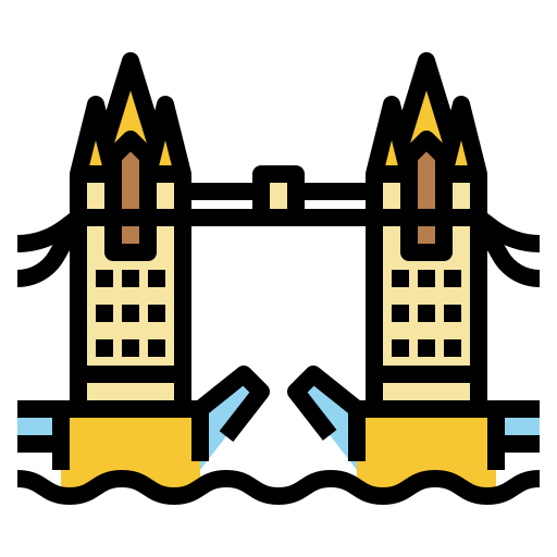 Tower bridge Ultimatearm Lineal Color icon