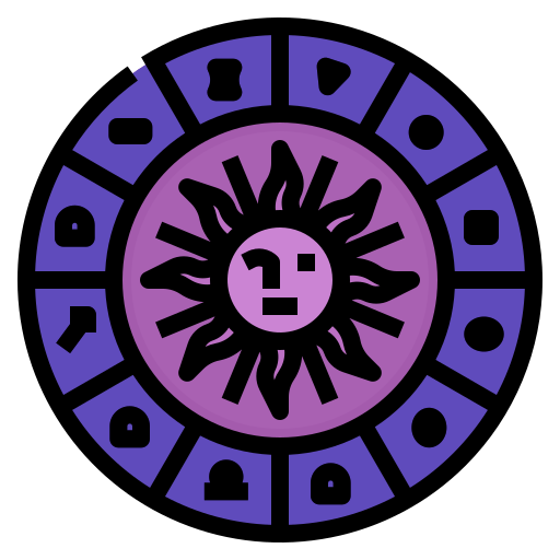 占星術 Aphiradee (monkik) Lineal Color icon