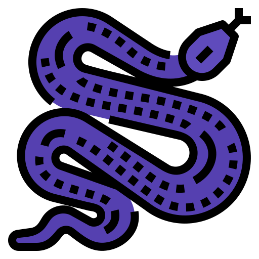 Snake Aphiradee (monkik) Lineal Color icon