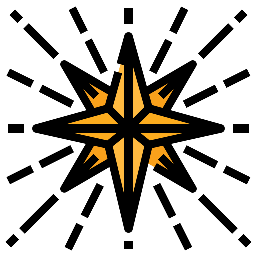 estrela Aphiradee (monkik) Lineal Color Ícone