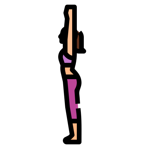 groet Aphiradee (monkik) Lineal Color icoon
