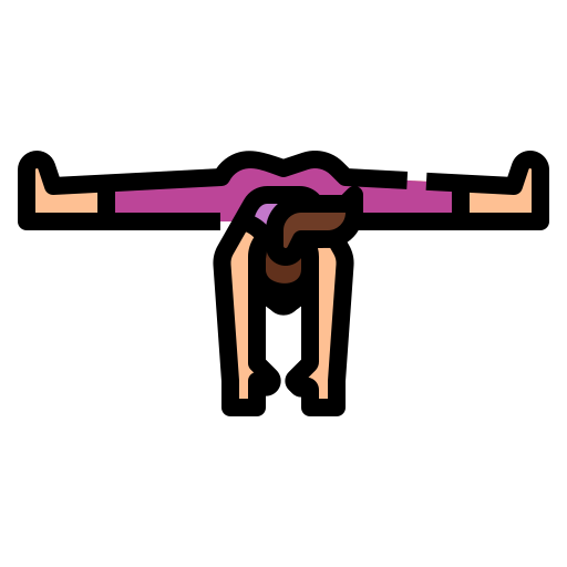 yoga Aphiradee (monkik) Lineal Color icono