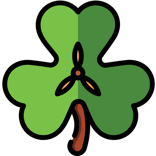 Shamrock Winnievizence Lineal color icon