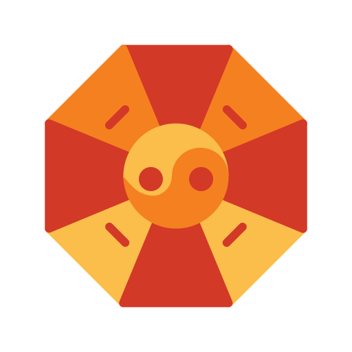 simbolo cinese Generic Flat icona