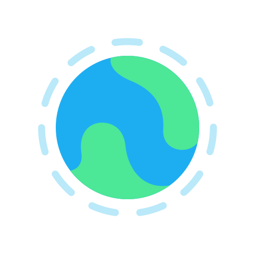 Глобальная сеть Good Ware Flat иконка