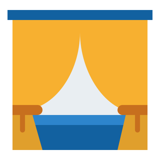 Curtain Iconixar Flat icon