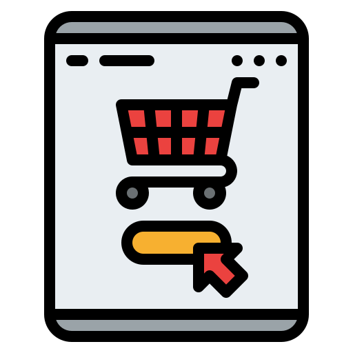 Shopping Iconixar Lineal Color icon