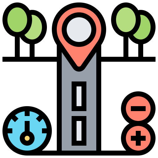 Gps Meticulous Lineal Color icon