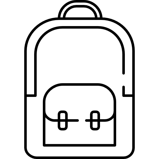 Backpack Icons Responsive Line 128px icon