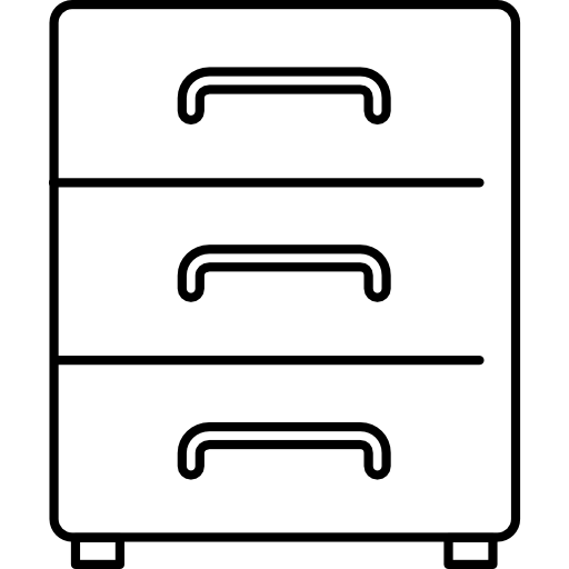 Cabinet Icons Responsive Line 128px icon