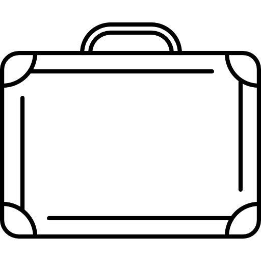 maleta Icons Responsive Line 128px icono