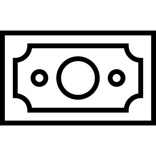 Money Detailed Straight Lineal icon